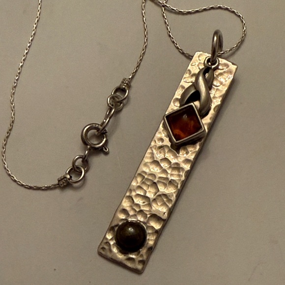 Levi’s🖤12M Bootcut+Spense woman tie-dye tank 3X+18”925 amber necklace - Picture 7 of 17